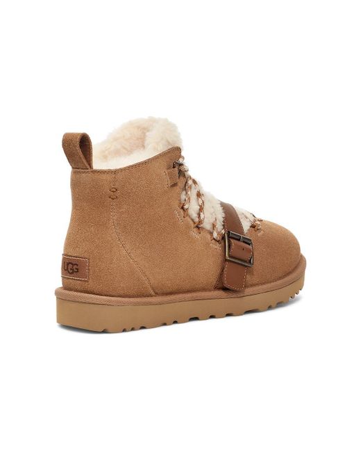 Ugg Brown (Wmns) Dune Mini Shearling Boot 'Chestnut' for men