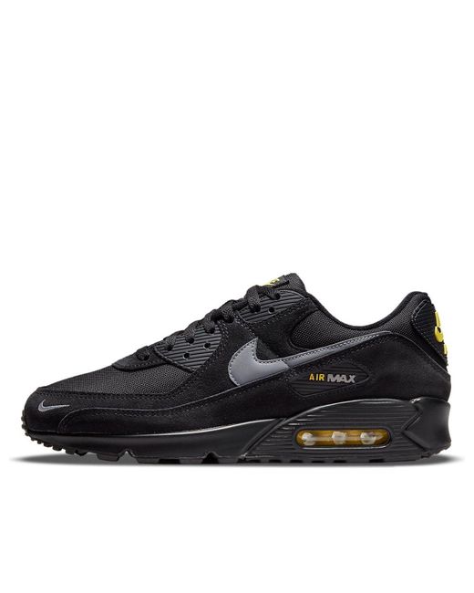 Nike Black Air Max 90 'Reflective Swoosh for men
