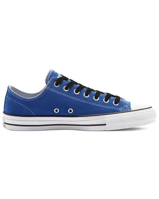 Converse Blue Chuck Taylor All Star Pro 'Perforated Suede for men