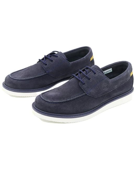 Timberland Blue Newmarket Ii Boat Shoes for men
