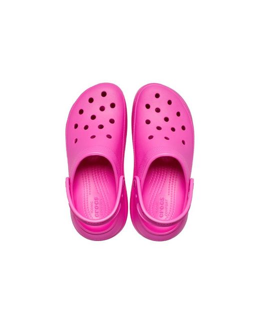 CROCSTM Pink Classic Crush Clog (Juice) Shoes