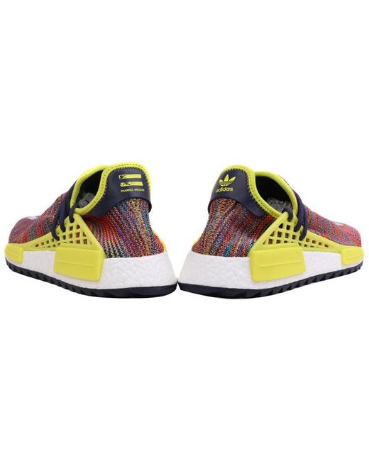 Adidas Yellow X Pharrell Nmd Hu Trail 'Noble Ink' for men