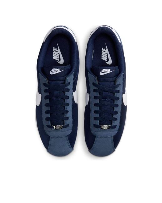 Nike Blue Cortez Txt Shoes for men