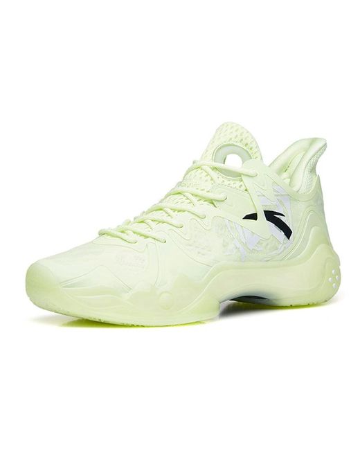 Anta White Shock Wave 4 'Fluorescent' for men