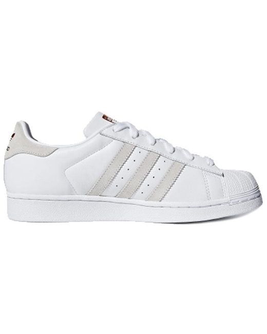 Adidas White (Wmns) Superstar 'Copper'
