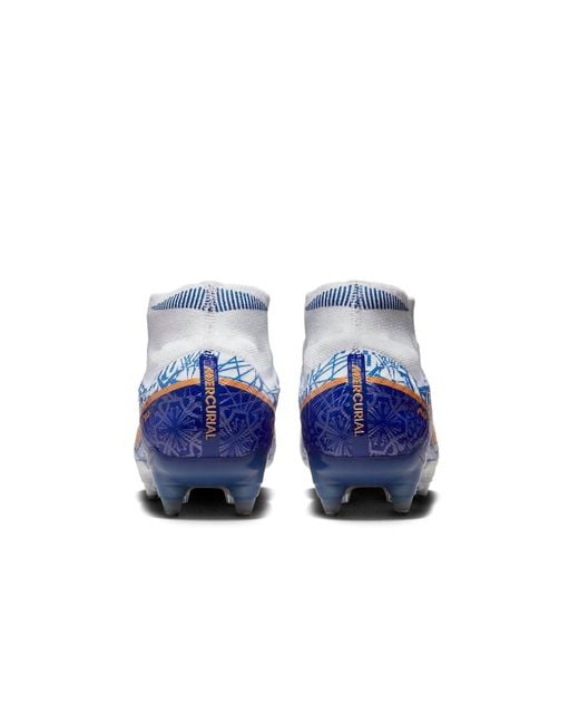Nike Blue Mercurial Superfly 9 Elite Cr7 Sg Pro Ac 'Azulejo' for men