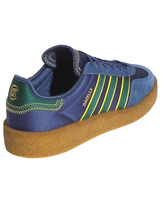 Adidas Blue X Clot Gazelle 'Crepe Pack Night Marine' for men