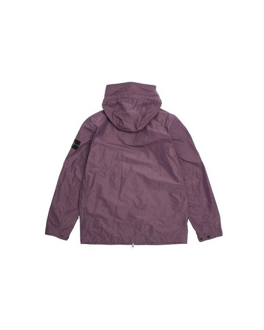 Stone Island Purple Micro Reps Jacket for men