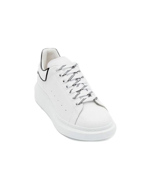 McQueen White Oversized Sneaker Trim' for men