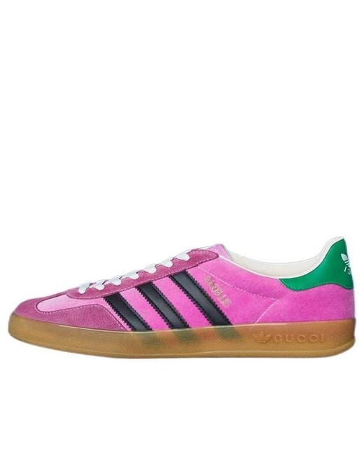 Gucci Pink Adidas X Gazelle for men