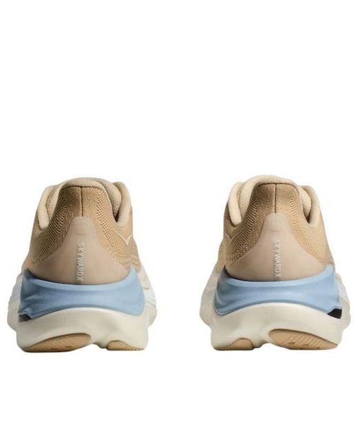 Hoka One One White (Wmns) Skyward X 'Oak Alabaster'