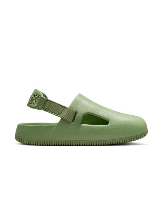 Nike Green Calm Mules
