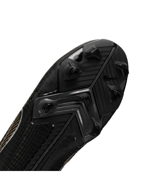 Nike Black Mercurial Vapor 14 Academy Mg Metallic' for men