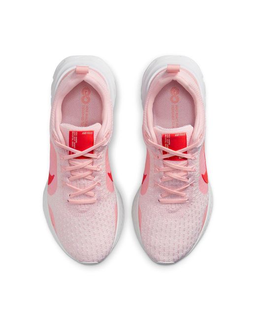 Nike Pink (Wmns) React Infinity Run Flyknit 3 Premium 'Medium Soft Light Crimson'