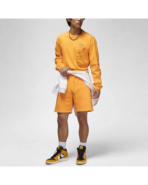 Nike Yellow Long Sleeve Top X Psg for men