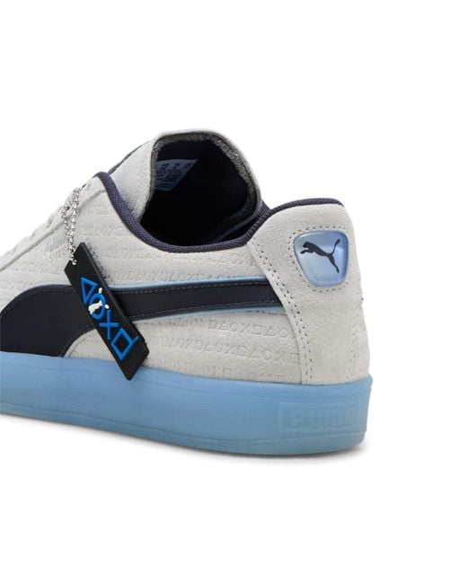 PUMA Blue X Playstation Suede 'Glacial' for men