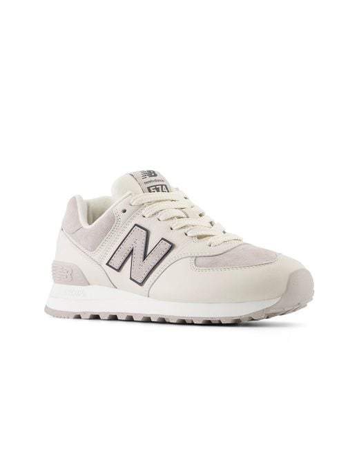 New Balance White (Wmns) 574 Gb2 Shoes