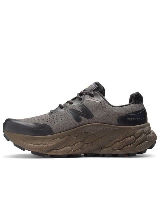 New Balance Brown X District Vision X Fresh Foam X More Trail V3 Shoes for men