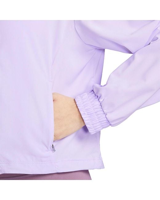 Nike Purple (Wmns) Dri-Fit One Jacket (Asia Sizing)
