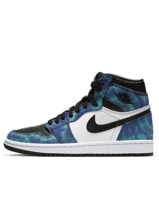 Nike Blue (Wmns) 1 Retro High Og 'Tie-Dye'