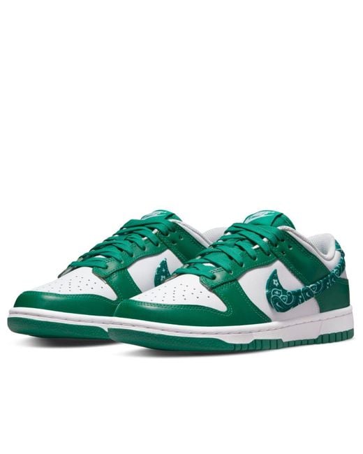 Nike Green (Wmns) Dunk Low Paisley'