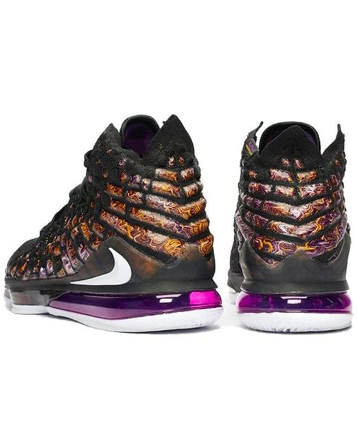 Nike Lebron 17 'Lakers' in Black for Men | Lyst UK