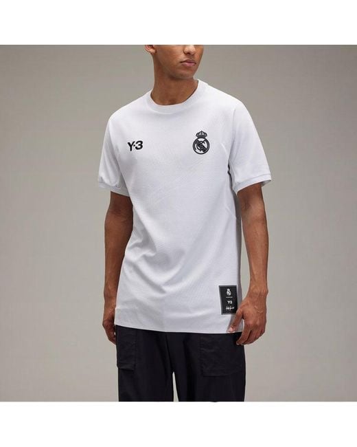 Adidas Blue Y-3 Real Madrid 120Th Anniversary Pre-Match Jersey for men