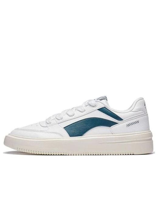 Li-ning Blue Casual Lifestyle Skate Shoes for men