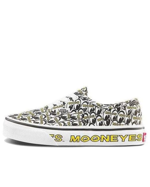 Vans White Mooneyes X Authentic for men