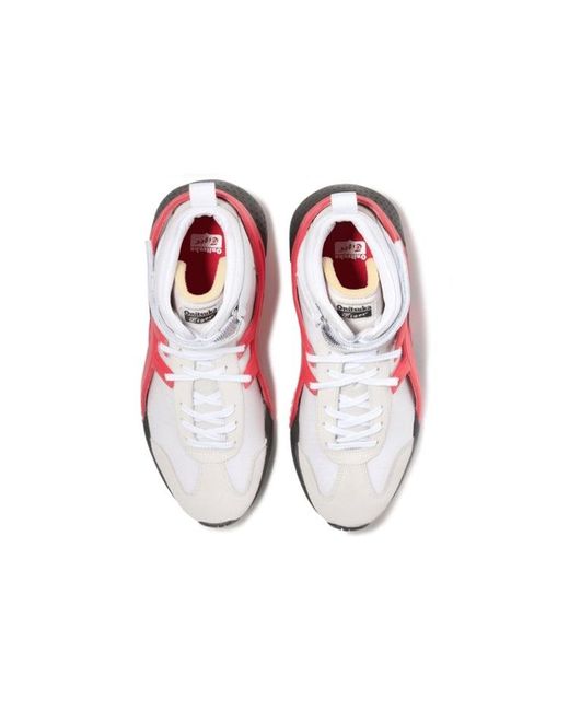 Onitsuka Tiger Red Big Logo Trainer Mid for men