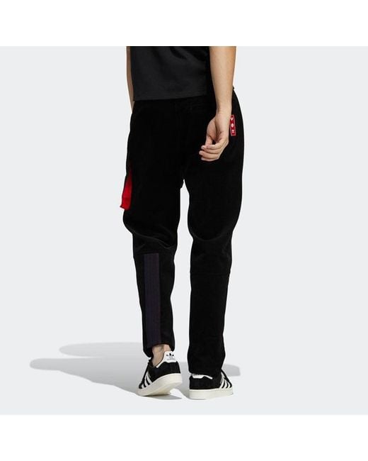 Adidas Black Originals Cny Woven Pants for men