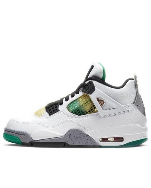 Nike White (Wmns) 4 Retro 'Rasta'