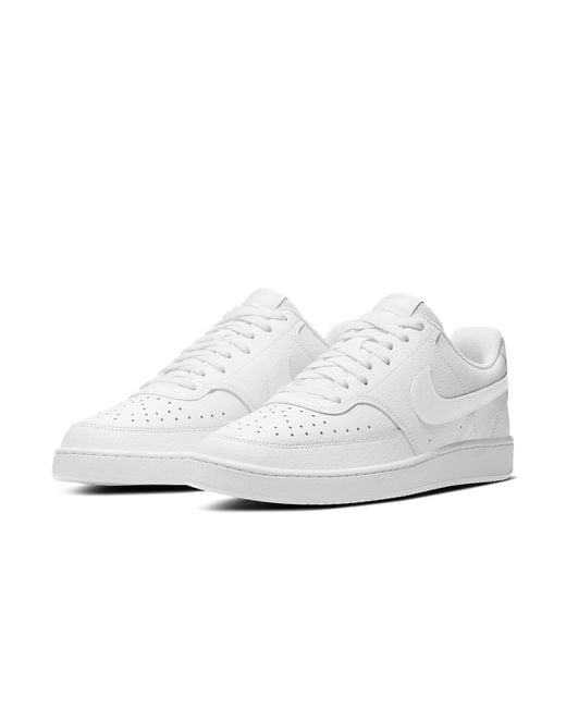 Nike White Court Vision Low 'Triple' for men