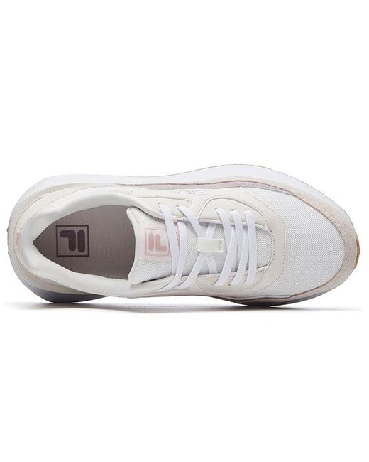 Fila White (Wmns) Jogger Low-Top