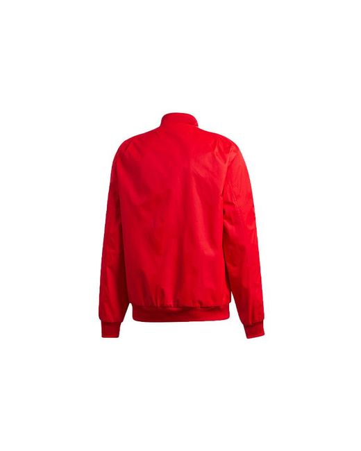 Adidas Red 19-20 Season Bayern Munich Soccer/Football Logo Sports Loose Training Long Sleeves Jacket for men