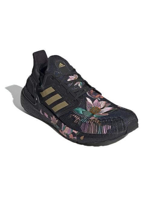 Adidas Blue Ultra Boost 20 'Core Metallic Signal Coral' for men