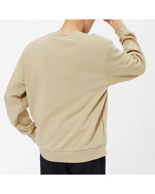 New Balance Natural Logo Printing Round Neck Long Sleeve for men