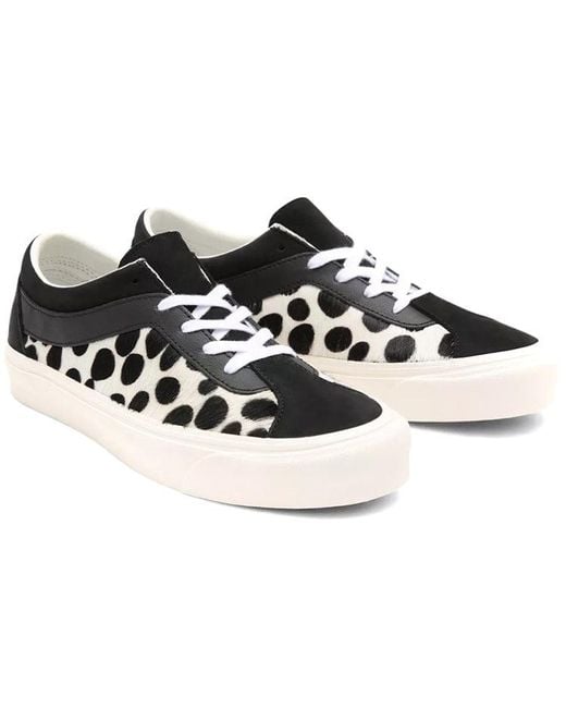 Vans Black Dalmatian Bold Ni Low-Top Sneakers for men