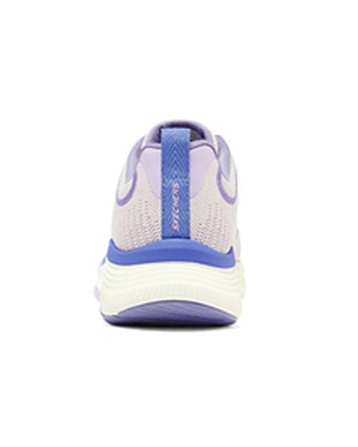 Skechers White (Wmns) Relaxed Fit: D'Lux Fitness