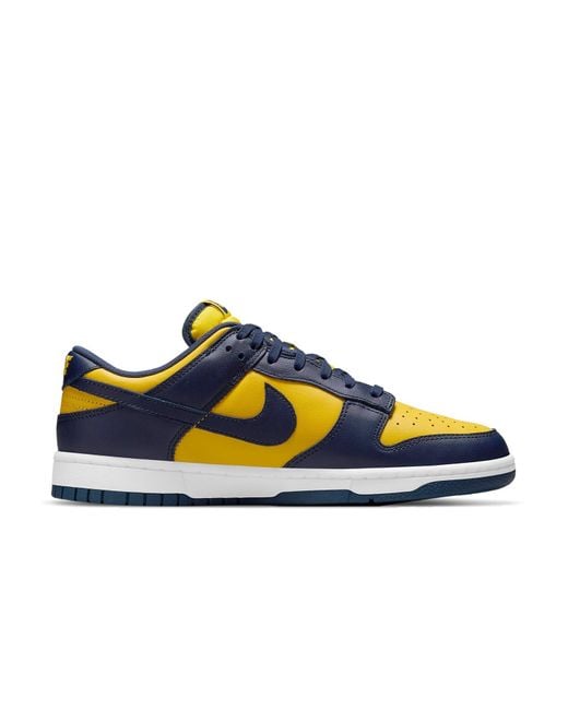 Nike Blue Dunk Low 'Michigan' 2021 for men