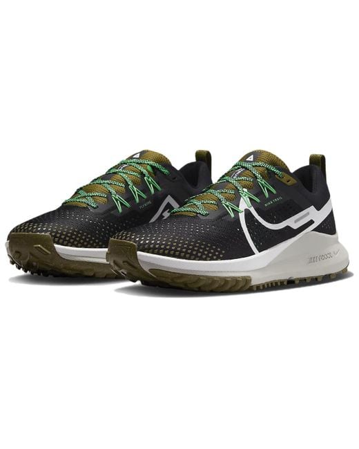 Nike Multicolor React Pegasus Trail 4 Trainers Sneakers Trail Running Shoes Dj6158 for men