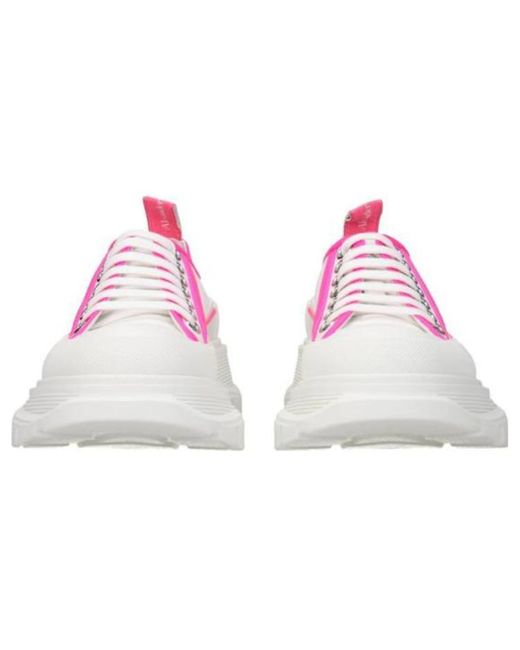 McQueen Pink (Wmns) Tread Slick Lace Up Neon'