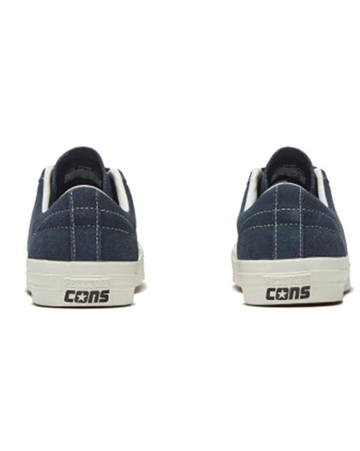 Converse Blue One Star Pro As Cons Low 'Obsidian' for men