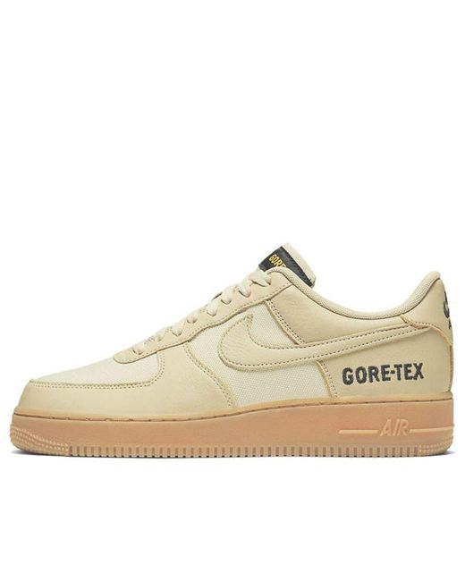 Nike Gore-tex X Air Force 1 Low 'gold' in White for Men | Lyst