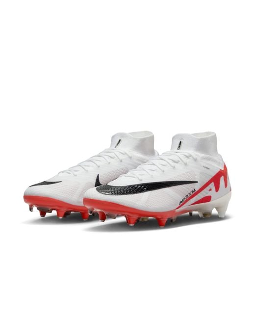 Nike Zoom Mercurial Superfly 9 Elite Sg Pro Ac in Red for Men | Lyst