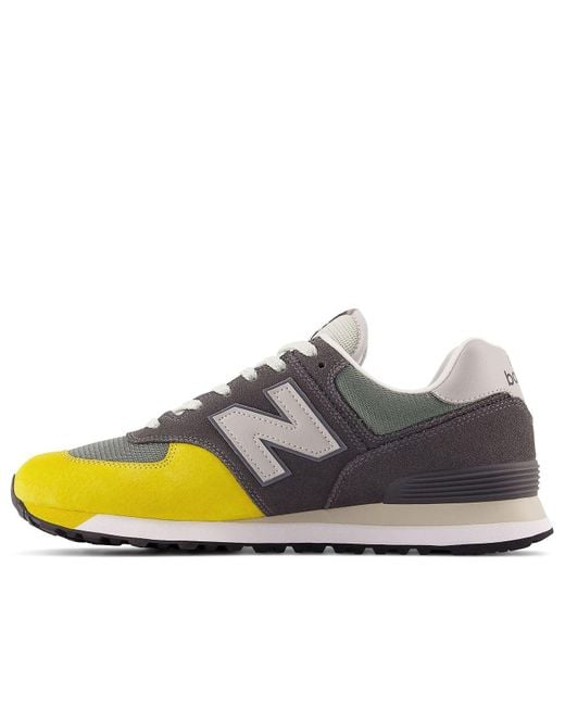 New Balance Yellow 574 X The Apartment for men