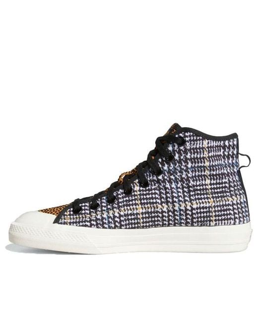 Adidas Blue Nizza Hi Rf for men