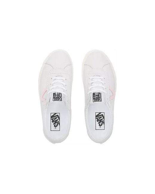 Vans White Sport Soft Leather Light for men