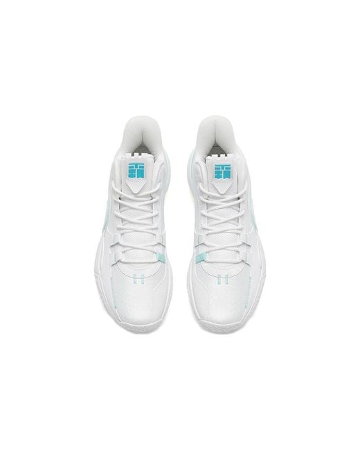 Anta White Basketball Series Sneakers Low for men