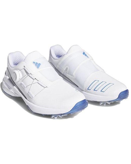 Adidas White (Wmns) Zg23 Boa Golf Shoes 'Cloud Fusion Metallic'